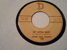 JIMMY AND JOHNNY  MY LITTLE BABY D 1089,RABY, V+++OR EXTO EX+