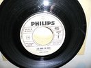 JOHNNY HALLYDAY - 45 TOURS - 2 TITRES -  BIEM - MADE IN ITALY - LABEL BLANC -