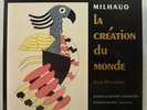 Milhaud La creation du monde RCA LDS 2625 Living Stereo MINT 180 gram pressing