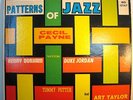 Cecil Payne-Patterns Of Jazz-Rare Original Savoy Mono DG Jazz LP-RVG-Near Mint
