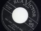 Rockabilly Jimmy Murphy RCA 4609 (( ? )) Love that satisfies / That first guitar