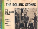 ROLLING STONES IT'S ALL OVER NOW/GOOD TIMES ITALY 7 P/S  TOP RARE