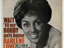 DARLENE LOVE: RARE 1963 UK EP w/PIC SLEEVE: WAIT 'TIL MY BOBBY GETS HOME