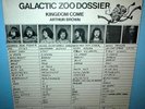 ARTHUR BROWN  Galactic Zoo Dossier  LP   UK pressing   w/ poster    psych prog