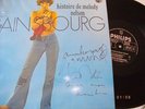 LP DEDICACE Serge Gainsbourg Histoire De Melody Nelson