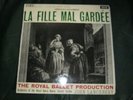 LA FILLE MAL GARDEE - LANCHBERY - ORIGINAL WIDE BAND GROVED  ED1