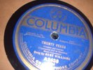 78RPM Columbia A2438 Bert Williams, No Place Like Home / Twenty Years wV to V