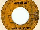 WARREN LEE: Mama Said We Can't Get Married 45 Deesu soul funk hear
