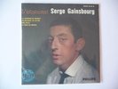 EP SERGE GAINSBOURG original PHILIPS 432533 la chanson de prevert