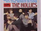 HOLLIES: On A Carousel / All The World Is Love 45 (PS M- top, few lite sleevem