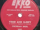 COCHRAN BROS.  78 on EKKO  