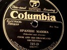 Viva-Tonal Columbia 727-D Doc Cook Orchestra w/Freddie Keppard (Chicago 1926)