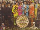 BEATLES SGT PEPPER'S LONELY HEARTS CLUB BAND LP CUT OUTS MONO RED+WHITE INNER