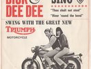 DICK & DEE DEE--PROMO ONLY PICTURE SLEEVE ONLY--(THOU SHALT NOT STEAL)--PS--PIC-