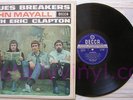 JOHN MAYALL- ERIC CLAPTON-Bluesbreakers-ORIGINAL RARE UK UNBOXED DECCA STEREO LP