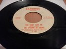 NORTHERN SOUL you dont love me, THE EPITOME OF SOUND original (sandbag records)