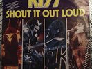 KISS SHOUT IT OUT LOUD 7 SINGLE GERMANY PICTURE SLEEVE PS 45 RARE