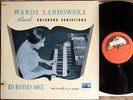 BACH Goldberg Variations WANDA LANDOWSKA HMV ALP 1139
