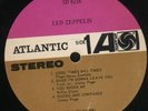 LED ZEPPELIN FIRST LP PURPLE / BROWN LABEL ATLANTIC 1ST PRESSING SHRINK WRAP '69
