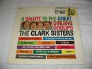 THE CLARK SISTERS 1960s SEALED LP(CORAL STEREO)SALUTE TO GREAT SINGING GROUPS