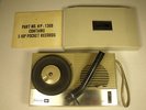 Vintage Philco/Ford Mini Phono with 5 Hip Pocket Records.
