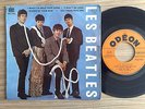 THE BEATLES - I WANT TO HOLD YOUR HAND - RARO 45 GIRI 7” 4 TRACKS FRANCE