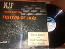 DAVE CAREY MICK MULLIGAN BANDS 'NJF 3rd BRITISH FESTIVAL OF JAZZ' UK TEMPO '56 M