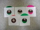 Beatles & John Lennon Jukebox color vinyl 45's (5) unplayed excellent condition