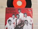SINGLE INDOROCK THE TIELMAN BROTHERS '' LOVE SO TRUE/DON'T GO AWAY ''  GERMANY