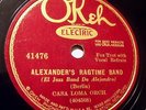 Electric OKeh 41476 Casa Loma Orch. Alexander's Ragtime Band-nice (NYC 1930)