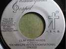 * NEW LIFE INTERDENOMINATIONAL SINGERS Clap Your Hands RARE GOSPEL FUNK 45 Hear 