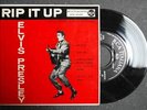 Elvis Presley 45 EP Italy Rip It Up Hard cover NEAR mint 1958