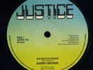 Barry Brown - Big Big Pollution / No Wicked Shall Enter UK orig 12