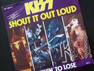 KISS 7“ Single LIVE  –shout it out loud  /  nothin’ to lose - 1974