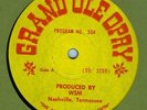Grand Ole Opry #304 w/ Willis Bros., June & Carter Family, Waylon Jennings etc.