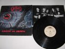 Obituary Cause Of Death SIGNED Vinyl Roadracer Records RO 93701 Dutch LP Death