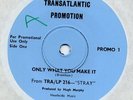 Transatlantic Promo 1 Stray Only What You Make It MINT + PR