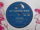 SCARCE 78rpm - ELVIS PRESLEY - LOVE ME TENDER - UK HMV - EX+ STUNNING