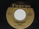 1963 Doo Wop 45 DONNIE & THE DEL CHORDS I Found Heaven / Be with You  TAURUS 363