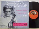 Gioconda de Vito/Schwarz BRAHMS Violin Concerto - His Master's Voice ALP 1104