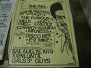 RARE ORIGINAL FLIER  GRAND-MASTER FLASH , KURTIS BLOW - KOOL KYLE AT THE PAL