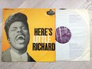 LITTLE RICHARD HERE'S HA-C2055 LONDON PURPLE ORIGINAL UK ISSUE BACK B&W FLIPBACK