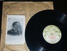 OPERA 78 rpm RECORD Fonotipia TENOR ALESSANDRO BONCI Zaza LEONCAVALLO Vieni amor