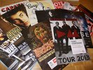73x XL Promo-Concert Poster AC/DC+DEPECHE MODE+METALLICA+BIEBER+EWIG+PAROV ..