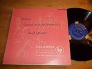Columbia ML 4330 Nm- BRAHMS Quartet Op.67 - BUSCH Quartet/ mono 1950 -Blue Label