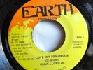 CLIVE LLOYD LOVE THY NEIGHBOUR DANCEHALL REGGAE 1986 45 M- LISTEN 