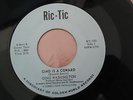 record 45 on Ric Tic Gino Washington Gino is a Coward //Puppet on a String VG++