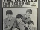 BEATLES I Want to Hold Your Hand 45 &Pic Sleeve EAST COAST 1st Pressing VG+/VG++