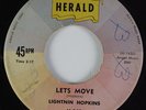 Blues Rocker 45 LIGHTNIN HOPKINS Let's Move HERALD HEAR