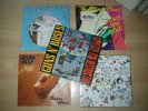 5er PACK LPs/Vinyl:Uriah Heep,STONES,LED ZEP,LAKE,Guns n Roses 